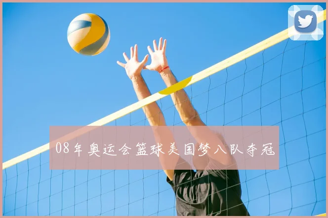 08年奥运会篮球美国梦八队夺冠
